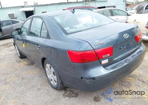 2009 Hyundai Sonata Gls z USA, uszkodzony, nr VIN 5NPET46C59H467520